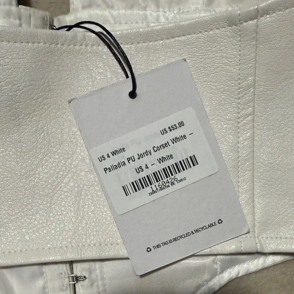 Princess Polly White Palladia Jordy Corset - Picture 4 of 8